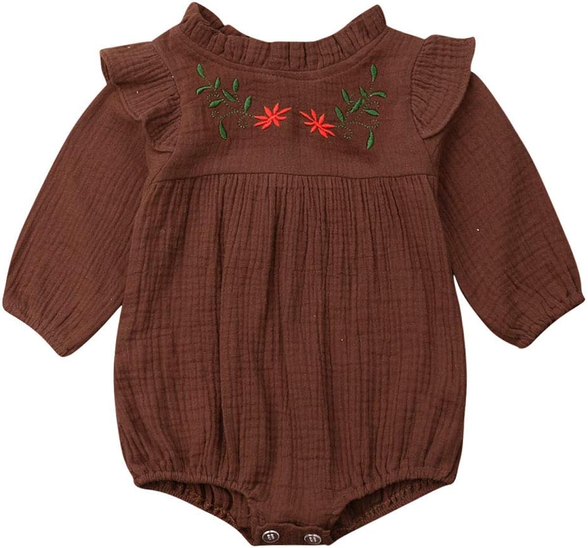 long sleeve bubble romper