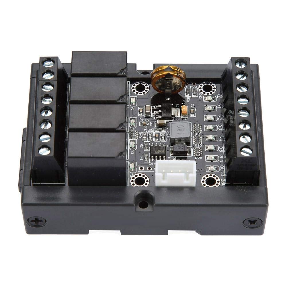 Famus PLC Industrial Control Board FX1N-10MR Programmable Relay Delay Module with Shell