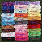 20 1.5 Crochet Headbands YOU Pick Colors for Baby Girls, Toddlers, or Adults