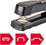 Rexel Meteor Half Strip Stapler 20 Sheet Capacity Black view 4
