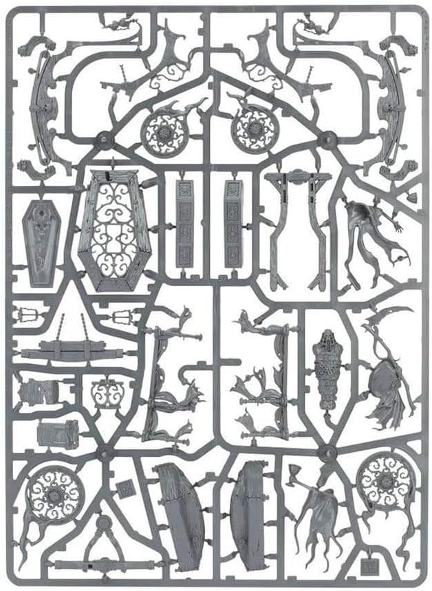Games Workshop Warhammer AoS - Nighthaunt Black Coach, 22.5 cm x 5.5 cm x 30 cm - Image 4