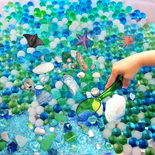 Купить MiPremium Water Beads Ocean Explorers Tactile Sensory Experience