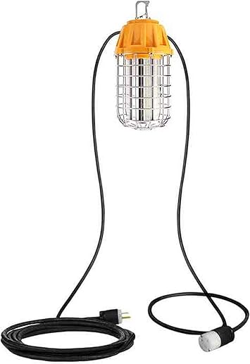 Temporary Jobsite Led Light Fixture 100 Watt Led 50 Cord