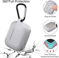 Lerobo Compatible with AirPods Pro Case Cover,Full