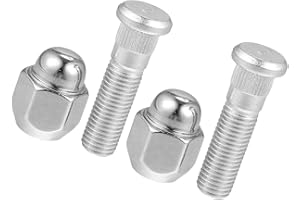 Motoforti No.52950-14140/52950-M1000 M12-1.5 Wheel Stud Bolt for Hyundai Elantra Santa for Kia Forte Rio/Front Rear Wheel Lug