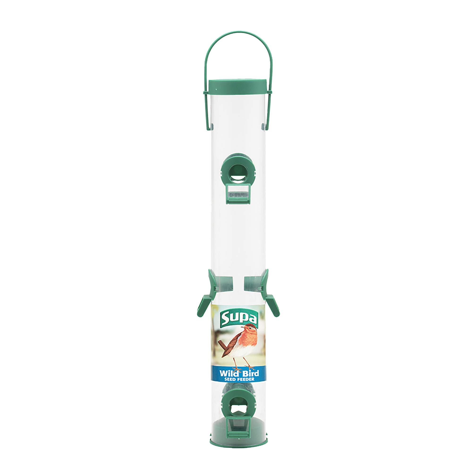 Supa Wild Bird 6 Port Seed Feeder 16"