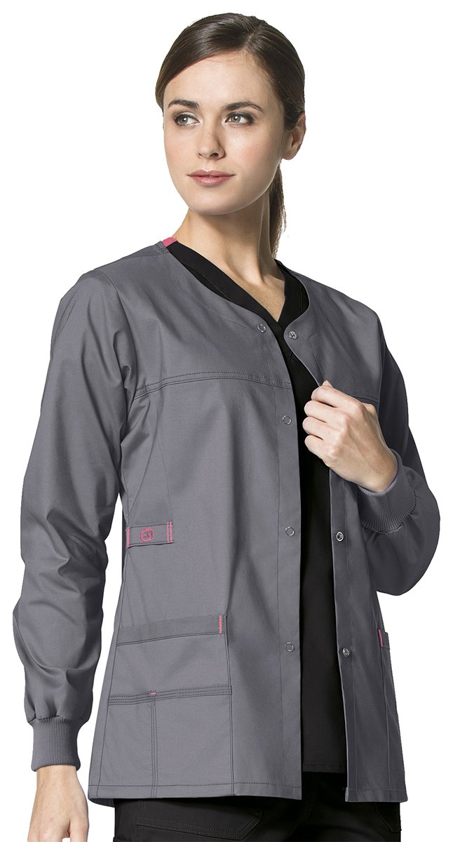 Wonderwink Womens Wonderflex Constance Scrub Jacket Desertcart