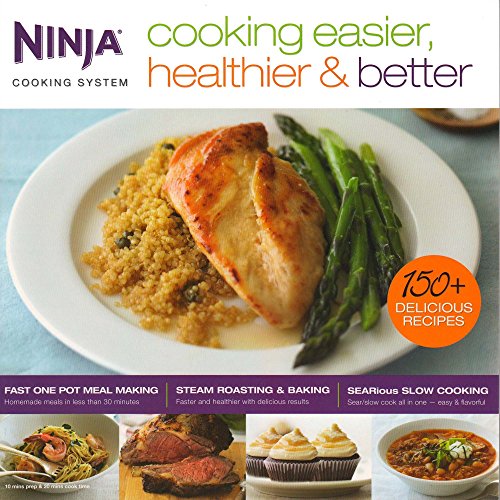 Ninja Cooking Easier, Healthier, & Better Cooki... 1934193852 Book Cover