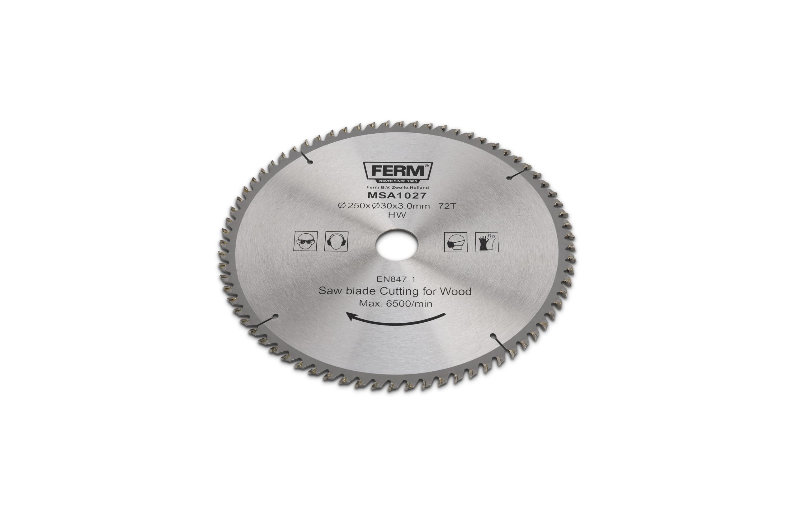 Ferm MSA1027 Saw Blade 250 x 30/16 72T