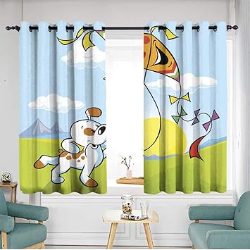 Amazon Com Home1love Waterproof Window Curtains Hipster Patterned