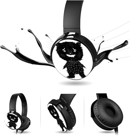 Amazon モンスターloves猫ハンドメイドextra Bassヘッドセットマイク付きのノートパソコン Pc Mac Ipad コンピュータ スマートフォン 3 5 Mmジャック Jinlong Handmade Pc用ヘッドセット 通販