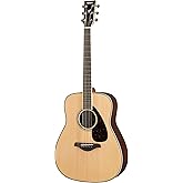 Yamaha FG840 Acoustic Guitar, Flamed Maple