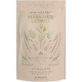 Harney & Sons Yerba Mate Licorice Tea | Stimulate, 50 Sachets