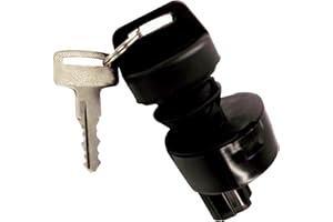 LIGUVCY Ignition Switch with Key Replacement for Yamaha Rhino YXR450 YXR660 YXR700 2004-2009 Replacement for 5UG-H2510-00-00