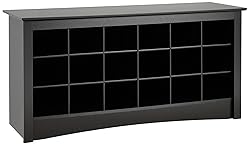 Prepac Shoe Storage Cubbie Bench, 24" x 48" x