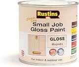 Rustins Small Job Gloss Paint Magnolia 250ml