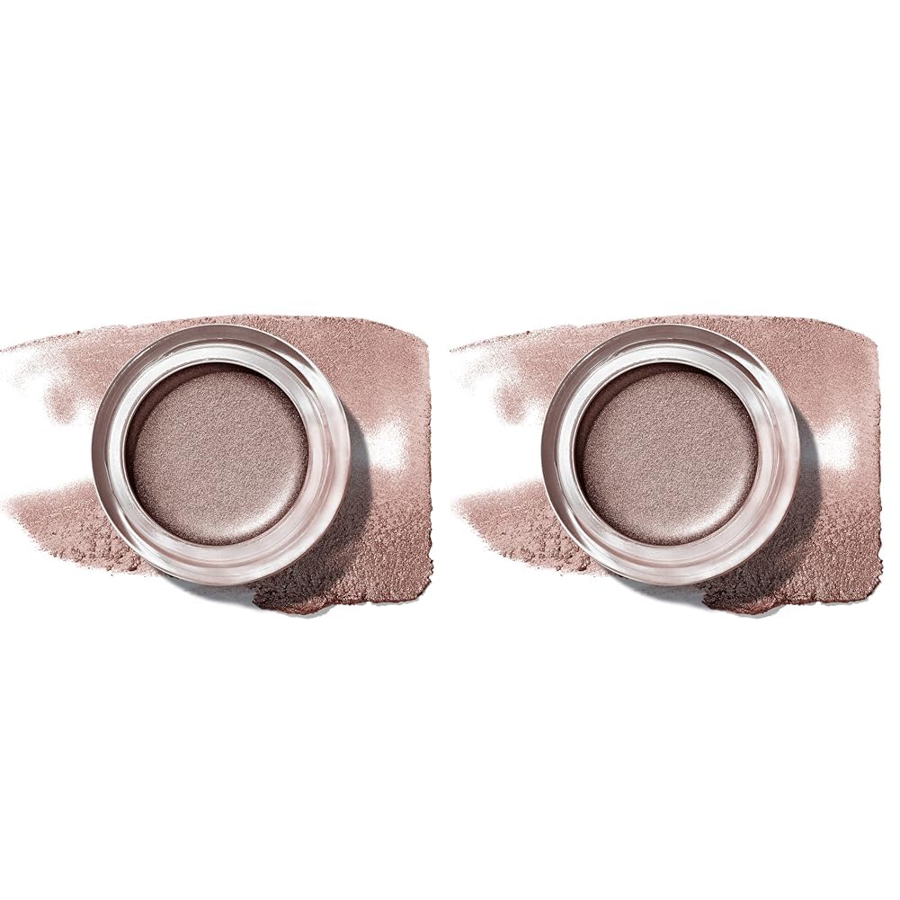 Revlon Colorstay Creme Eye Shadow, Longwear Blendable Matte or Shimmer Eye Makeup with Applicator Brush in Brown, Chocolate (720) (Pack of 2)