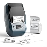 NIIMBOT M2 2 Inch Thermal Transfer Label Maker, 300DPI Bluetooth Label Printer, Label Maker Machine for Office, Garden, Lab, Outdoor Equipment, Cable, Jewelry, 8-10 Years Duration for Label No Fade