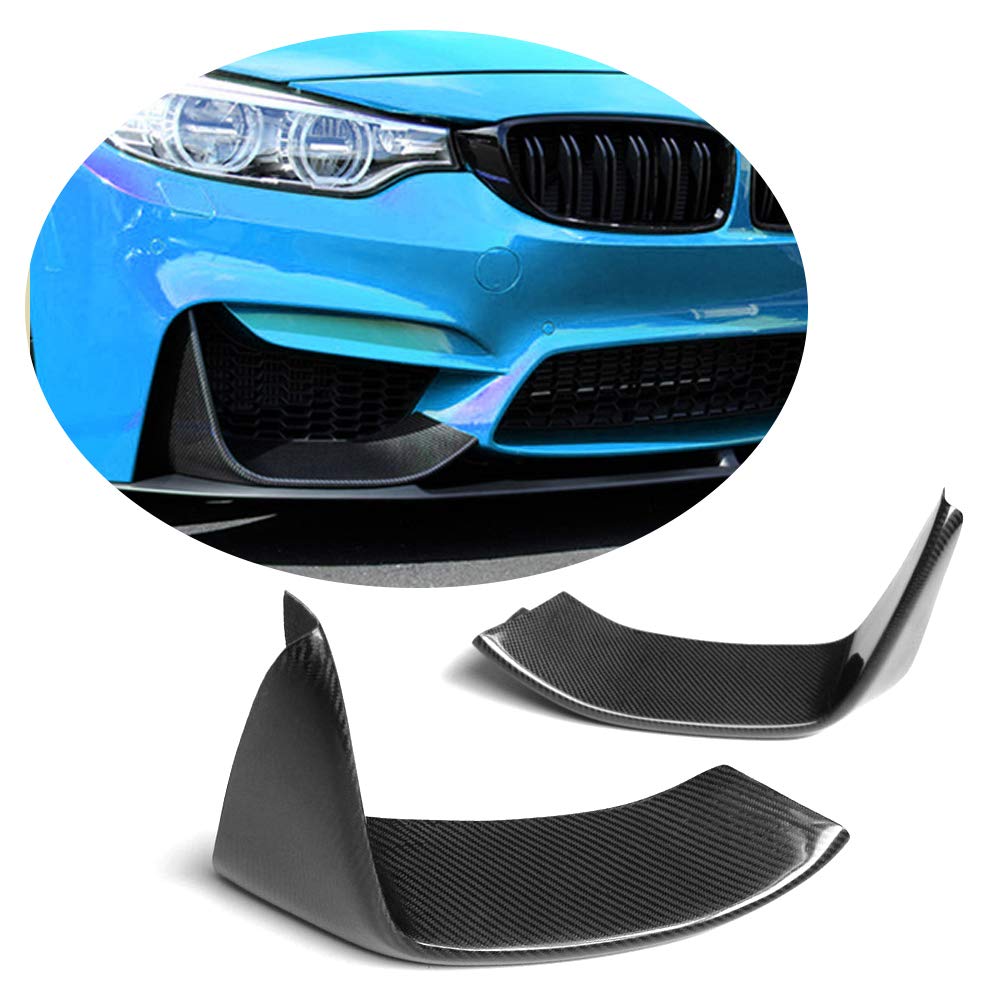 MCARCAR KIT Front Bumper Splitter fits BMW F80 M3 F82/F83 M4 2014-2019 Factory Outlet Carbon Fiber C
