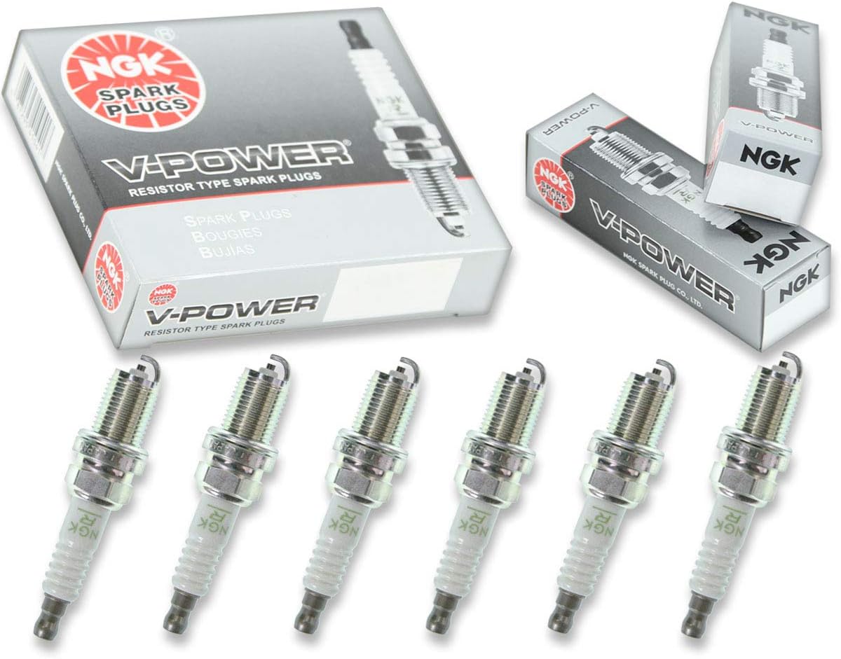 6 pcs NGK VPower Spark Plugs for 19932004 Isuzu Rodeo 3