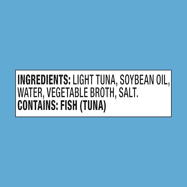 STARKIST CHUNK LIGHT TUNA IN OIL, 5 OZ (12 PACK) CANNED TUNA FISH, WILD CAUGHT, GLUTEN FREE, READY TO EAT, PERFECT FOR SALADS, KETO MEALS AND SNACKS, WITH 20G PROTEIN & 90 CALORIES PER SERVING