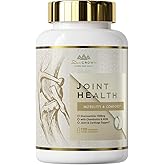 DR. CROWN Joints Health Suppplement, Glucosamine Chondroitin MSM - Joint Support Supplement for Women and Men with Turmeric, MSM &Boswellia, for Cartilage, Joint Health and Flexibility - 120 Capsules