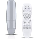 WDZP New Remote Control Replacement Compatible with Okin RF.27.19.33 Lucid L600 Electric Adjustable Bed, for ASONLY Bed, for Split King Adjustable Bed + 14'' Hybrid Mattress