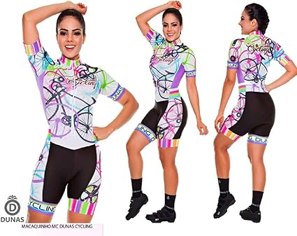 roupas de ciclismo feminina dunas