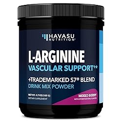 L-Arginine Powder - Nitric Oxide Supplement for Men