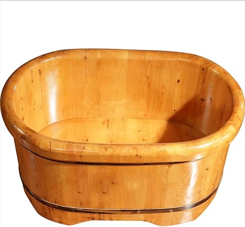 wooden baby bath tub