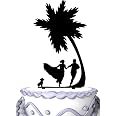 Cake Topper Wedding Silhouette Groom Dipping Bride, Acrylic Cake Wedding Cake Toppers Bride And Groom