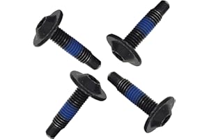 BOATSHIP 4PCS 15151978 Tailgate Cap Spoiler Trim Hardware Mounting Screws Compatible with Chevrolet Chevy Silverado GMC Sierra 2007-2013