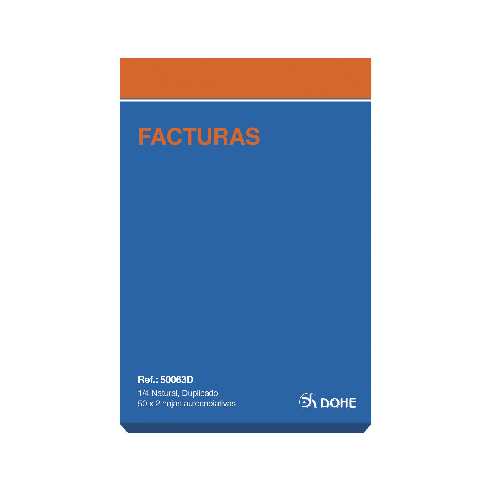 Dohe 50063D – Duplicate Receipt Book Fourth Natural