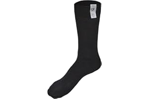 ‎Allstar Performance ALL926014 Socks - SFI 3.3 - Fire Retardant Cotton/Aramid Fiber - Black - Large - Pair