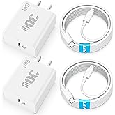 Pixel Fast Charger, 2-Pack 30W USB C Wall Charger Fast Charging Block with 6FT USB-C Cable Cord for Google Pixel 10/10 Pro/10 Pro XL/10 Pro Fold/9/9a/9 Pro XL/8/8a/8 Pro/7/7a/7 Pro/6/5/4/3 XL, Tablet