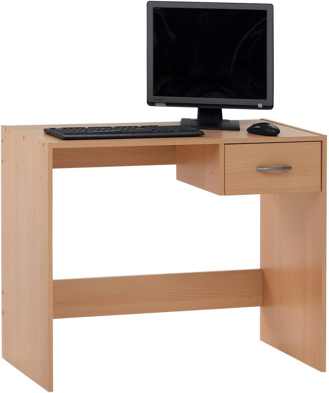 Sb Design 354 001 Pascal Bureau Ordinateur 90 X 74 5 X 40 Cm Hetre Amazon Fr Cuisine Maison
