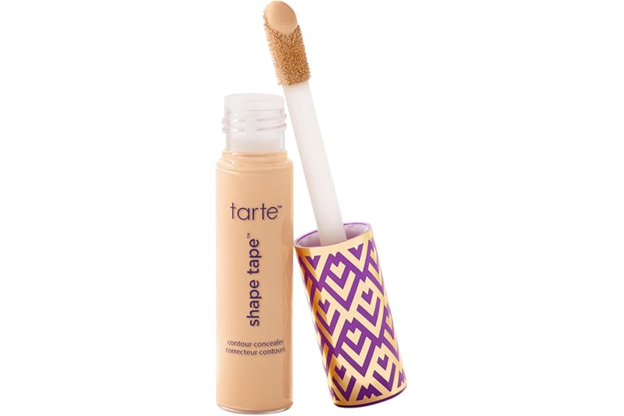 tarte shape tape concealer – Full-Coverage, Matte Finish for Under Eye, Dark Circles, Fine Lines, Redness & Discoloration, Longwear, Dermatologist-Tested, Vegan, Cruelty-Free