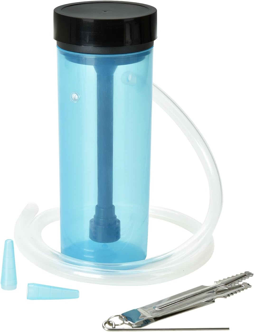 Shisha Hookah Mini Hookah Nargile Portable Shisha Hookah With Coal Tongs And Accessories Blue Amazon De Kuche Haushalt