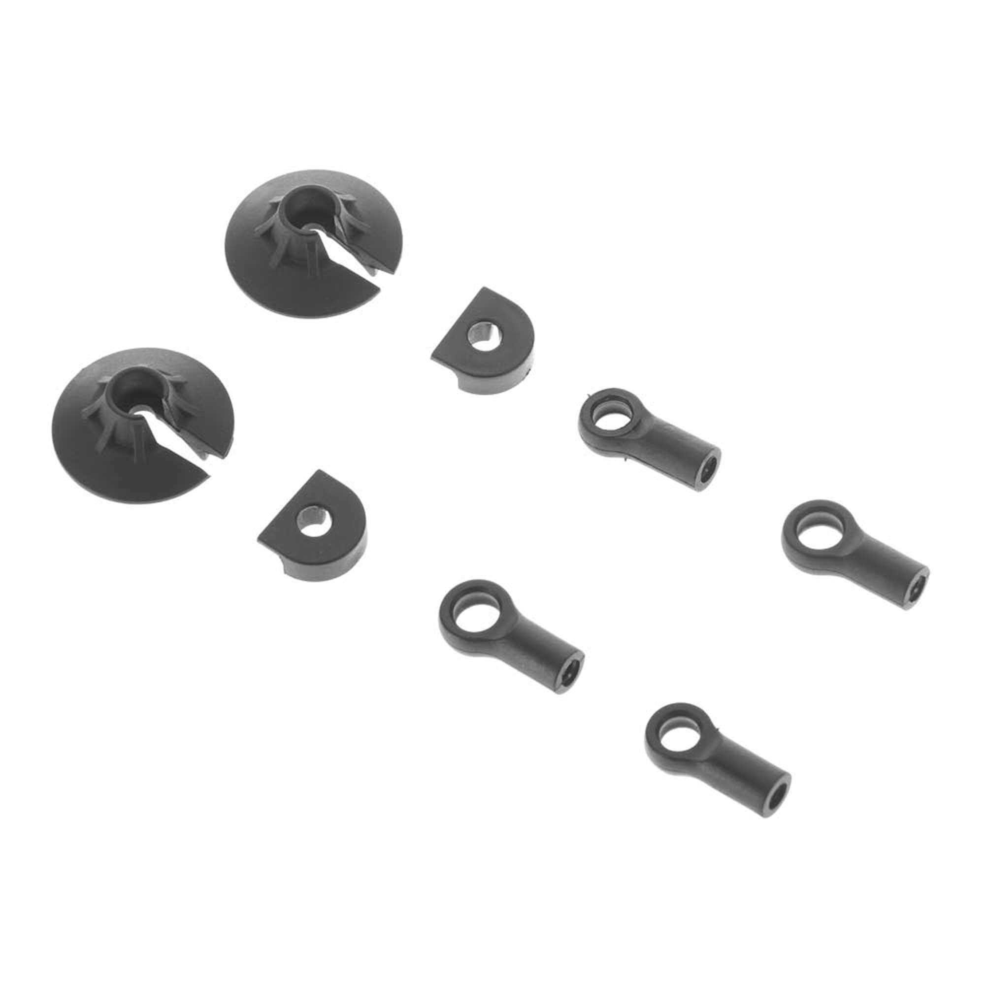 Arrma Shock Rod End Set Nero (2) (AR330338)