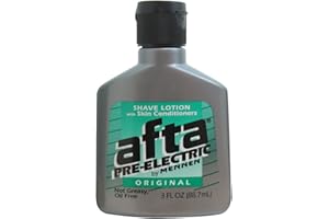MENNEN Afta Pre-Electric Shave Lotion With Skin Conditioners Original 3 oz (6 pack)