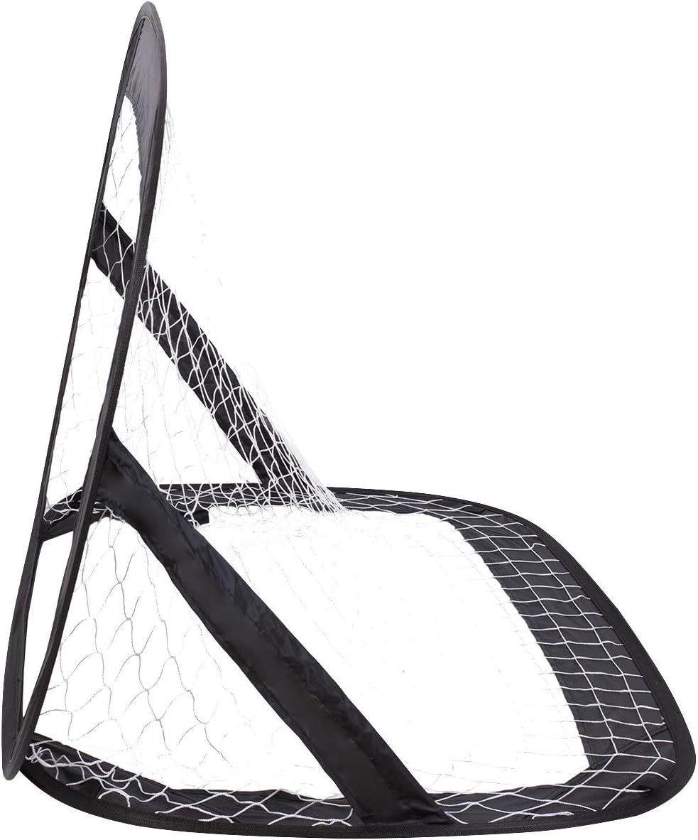 4Ft Samll Child Soccer Goal for KidsToddler Portable Football Goals Pop Up Soccer Goal Nets Set for Backyard Outdoors Training Sports, Set of 2 : Sports & Outdoors