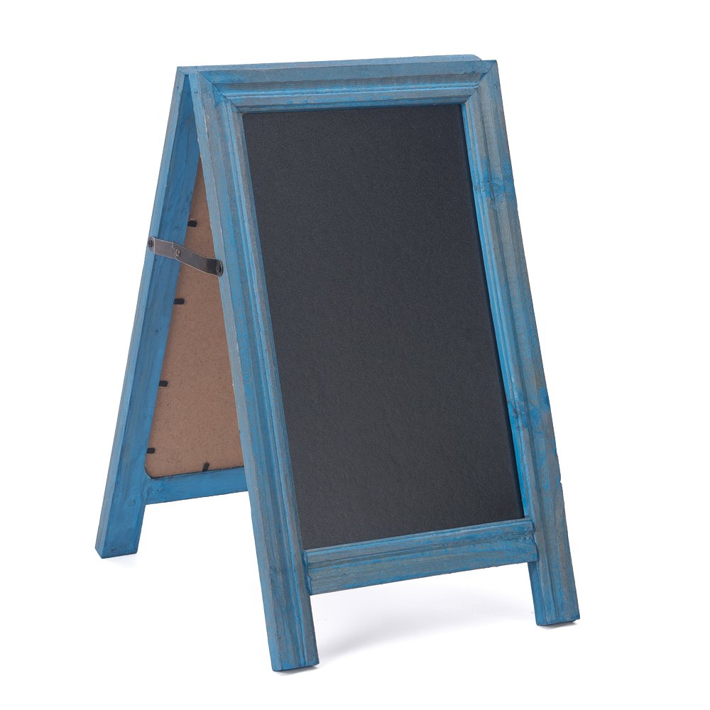 Buy SUPERIORFE Vintage Free Standing Rustic Style TwoSide Wood Frame