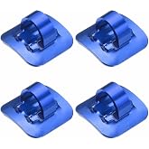 HARFINGTON Bicycle C-Clips Clamps Housing Hose Guide Brake Derailleur Shift Cables with Adhesive Seat for MTB