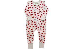 Parade Organic Signature Print '2-Way' Zip Romper - Long Sleeve