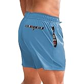 UK loees Mens Casual Shorts Elastic Waist Drawstring Summer Beach Shorts Quick Dry Sports Athletic Golf Shorts with Pockets