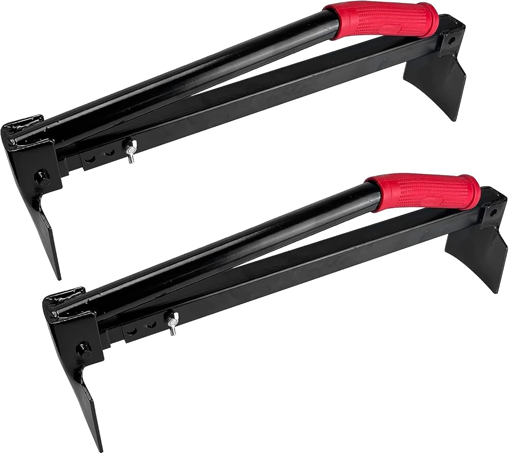Unibos U&B Heavy Duty Adjustable Brick Tongs Pack of 2 6-11 Bricks Per Clamp