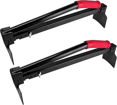 Unibos U&B Heavy Duty Adjustable Brick Tongs Pack of 2 6-11 Bricks Per Clamp