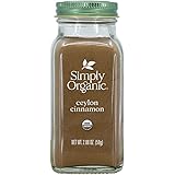 Simply Organic Ground Ceylon Cinnamon, Certified Organic, Vegan | 2.08 Ounce | Cinnamomum verum J. Presl