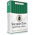 SOUTHERN TIPPS MENTHOL GOLD PACK (20 Sticks) - TOBACCO FREE - NICOTINE FREE - HERBAL - CIGARETTE ALTERNATIVE