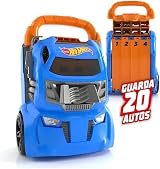 Hot Wheels Car Case Launcher Storage for 20 Cars 2-in-1 Race Set view 6